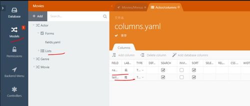october cms 快速入门 14 保存form widget的数据